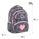 Рюкзак GoPack Education 175M-4 Fluffy Heart (GO26-175M-4) - зображення 3