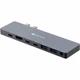 Порт-репликатор Canyon Docking Station with 8 ports, 1*Type C PD100W+2*Type C - изображение 1