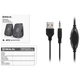 Акустическая система REAL-EL S-25 USB Black - изображение 10