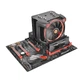 Кулер Thermaltake Riing Silent 12 Pro Red (CL-P021-CA12RE-A) - изображение 12