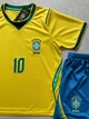 Футбольна форма Неймар збірна Бразилії 22 (120 - 130 см) жовто-синя - зображення 3