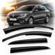 Дефлектори вікон вітровики Renault Logan 2013-2020 4D Седан скотч SunPlex (SPS 41 SPS 1011) - изображение 1