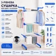 Складная сушилка для белья Белая напольная 3 Tiers Garment rack - изображение 4