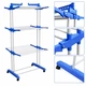 Складная сушилка для белья Белая напольная 3 Tiers Garment rack - изображение 5