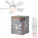 Люстра-вентилятор OSRAM CEILING FAN LESTE 21W 1200Lm 3000K-6000K DIM з пультом ДК (4058075857735) - зображення 1