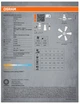Люстра-вентилятор OSRAM CEILING FAN LESTE 21W 1200Lm 3000K-6000K DIM з пультом ДК (4058075857735) - зображення 9