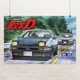 Постер Ініціал «Ді», Initial D, аніме, гонки, стрітрейсинг, дрифт, A3 28×42 см (id5308) - зображення 1
