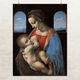 Постер Мадонна Литта, Леонардо да Винчи, Leonardo da Vinci, The Litta Madonna, A3 40×30 см (id6759) - изображение 1
