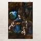 Постер Мадонна в скелях, Леонардо да Вінчі, Leonardo da Vinci, Virgin of the Rocks, A0 106×71 см (id6758) - зображення 1
