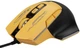 Миша Hoco GM31 Overlord RGB USB Black-Yellow (6942007629201) - зображення 3
