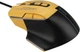 Миша Hoco GM31 Overlord RGB USB Black-Yellow (6942007629201) - зображення 4