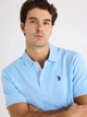 Поло длинное мужское U.S. Polo Assn 11Q0072-9800A(Blue Oxford) L Голубое (786662639580) - изображение 4