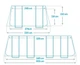 Каркасный бассейн Ultra Frame Pool Intex 26356 (549 x 274 x 132см) - изображение 3