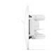 Розетка CAT6 одинарная компьютерная белая VIDEX BINERA VF-BNSK1PC6-W - изображение 4