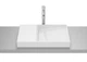 Умивальник ROCA HORIZON A32727900B, білий/глянсовий, накладний, 60 см - изображение 1