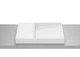 Умивальник ROCA HORIZON A32727900B, білий/глянсовий, накладний, 60 см - изображение 5