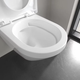 Підвісний унітаз VILLEROY & BOCH ARCHITECTURA, білий/глянсовий, настінний - зображення 6