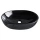 Умивальник VOLLE BLACK AMADEUS 13-06-06Black, чорний/глянсовий, накладний, 48 см - изображение 1
