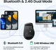 Мышь Ugreen MU006 Wireless/Bluetooth Blue (UGR-25753) - изображение 5