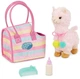 М’яка іграшка Battat Pucci Pups Striped Bag & Llama 708424 (62243498990) - зображення 1