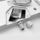 LED светильник 15W для ЖКХ VIDEX с квадратным корпусом 1200Lm 5000K серый IP65 VL-BHFS-155 - изображение 3