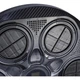 Настенная боксерськая мишень на аккумуляторе с подсветкой и bluetooth Боксерський тренажер с перчатками Черный с красным - изображение 13
