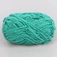 Candy-yarn Micro Velour, Ментол №48, микровелюр 40г/100м, плюшевая пряжа для вязания игрушек, амигуруми, пледов - изображение 3
