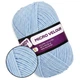 Candy-yarn Micro Velour, Голубой №18, микровелюр 40г/100м, плюшевая пряжа для вязания игрушек, амигуруми, пледов - изображение 1