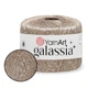 YarnArt Galassia, Бежевий №5827 - пряжа з мікропаєтками, 25 г / 112 м, декоративна блискуча нитка для одягу та аксесуарів - зображення 1