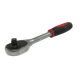 Вороток трещотка 1/2" INTERTOOL 24 зуба, длина 250мм, CrV, с храповым механизмом (34011) - изображение 1