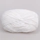Candy-yarn Micro Velour, Білосніжний №01, мікровелюр 40г/100м, плюшева пряжа для в'язання іграшок, амігурумі, пледів - зображення 3