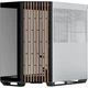 Корпус для ПК APNX V1-W Black/White/Wood Midi-Tower із дерев'яною передньою панеллю та загартованим склом ATX MicroATX Mini-ITX без БЖ (APCM-VI01103.M1) - зображення 9