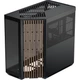Корпус для ПК APNX V1-W Black/Wood Midi-Tower із дерев'яною передньою панеллю та загартованим склом ATX MicroATX Mini-ITX без БЖ (APCM-VI01103.11) - зображення 1