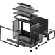 Корпус для ПК DeepCool CH160 Plus Black компактный Mini-Tower с закаленным стеклом MicroATX Mini-ITX без БП (R-CH160-BKNGM0-G) - изображение 10