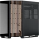 Корпус для ПК APNX V1-W Black/Wood Midi-Tower із дерев'яною передньою панеллю та загартованим склом ATX MicroATX Mini-ITX без БЖ (APCM-VI01103.11) - зображення 8