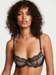 Комплект Wicked Lace Unlined Victoria’s Secret Чорний 34C-M - изображение 3
