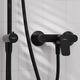 Змішувач для душу HANSGROHE LOGIS, чорний/матовий, настінний - изображение 3