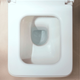 Підвісний унітаз HANSGROHE ELU PURE, білий/глянсовий, настінний - зображення 5