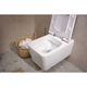 Підвісний унітаз HANSGROHE ELU PURE, білий/глянсовий, настінний - зображення 8