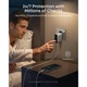 Сетевое зарядное устройство Anker 100W 3-Ports GaN Charger with Smart Display and USB-C Cable - Silver (B121BG41) - изображение 7