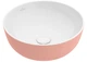 Умивальник VILLEROY & BOCH ARTIS, рожевий/глянсовий, накладний - зображення 1