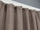 Комплект коротких штор VR-Textil Микровелюр Petek № 1825ш Какао 140х170 см 2 шт (35-0449) - изображение 8