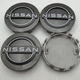 Колпачки на диски Nissan серебро логотипом 63 мм 61 мм 403426RA1A 403426HL6A 403425N заглушки серый графит - изображение 1
