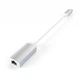 Переходник на Ethernet для Type-C адаптер для USB-C на интернет RJ45 silver - зображення 3