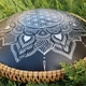 Глюкофон 14" 18 нот "Flawer of life" звукоряд “Equinox E” Язичковий пелюстковий барабан Авторська робота - изображение 2