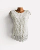 Блуза майка-блузон White KR «Lace Breeze» белый 44 - изображение 5