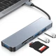 USB хаб для MacBook на 3 USB 3.0 и Card Reader адаптер Usb hub для USB-C to USB и Card Reader MacBook hub PAVLYSH (PH-16) - изображение 3