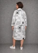 Платье-рубашка женское летнее хлопковое Турция Reyon Oversize 48-50 (на бирке М) Белый 006 - изображение 4