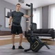 Гребной тренажер Hop-Sport HS-085R Bazel магнитный черно-золотистый - изображение 4