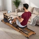 Гребний тренажер Hop-Sport HS-200WR Aquen - зображення 10